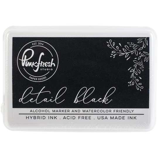 Pinkfresh Studio Detail Black Hybrid Ink Pad